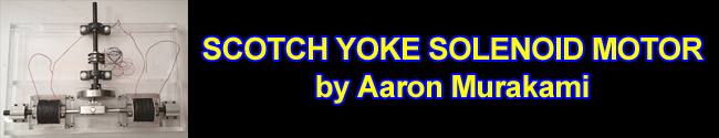 Scotch Yoke Motor by Aaron Murakami